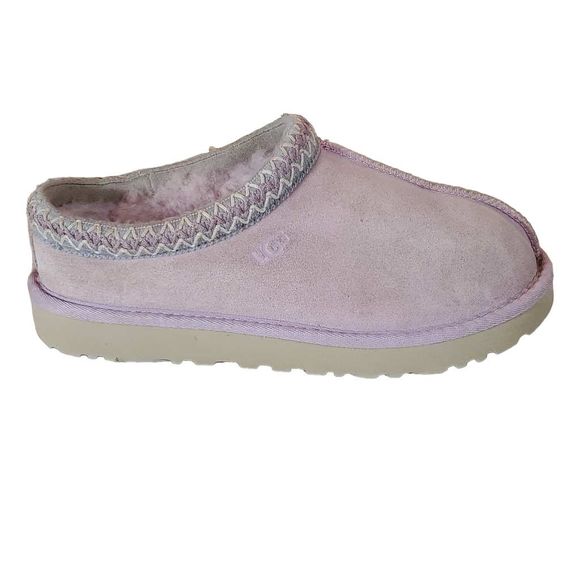 UGG Shoes - Ugg Womens Tasman Classic Slip On Slippers Slides Low Pink Fur Size 8
